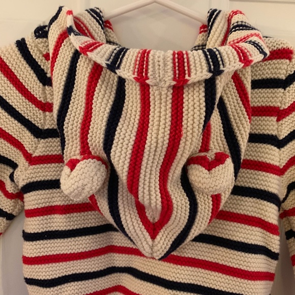 NWT Baby Gap hooded button sweater 6-12m - Picture 3 of 3